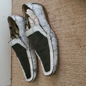 Fiesso by Aurelio Garcia Black white dress shoes